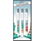 Bic 4 Colours Décor Limited Edition, stylo bille, moyen, 4 couleurs d'encre classique - Couleurs de corps aléatoires.