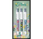 Bic 4 Colours Décor Limited Edition, stylo bille, moyen, 4 couleurs d'encre classique - Couleurs de corps aléatoires.