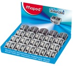 Maped Classic Pencil Sharpener, 2 Holes, Metal