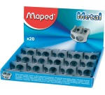 Maped Classic Pencil Sharpener, 2 Holes, Metal