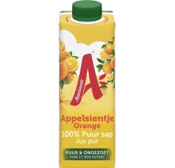 Appelsientje sinaasappelsap 33 cl, pak van 8 drankkartons