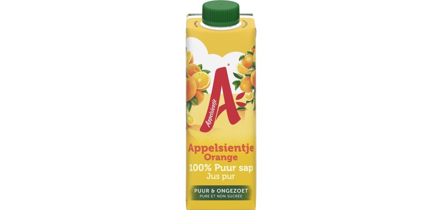 Appelsientje jus d'orange 33 cl, paquet de 8 briques