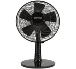 Black table fan 30, diameter 30 cm, black