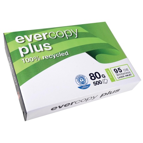 Clairefontaine Evercopy papier reprographique Plus, A4, 80 g, paquet de 500 feuilles