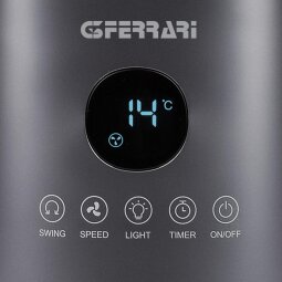 G3 Ferrari Wind Master G50051, ventilateur sans pale, noir