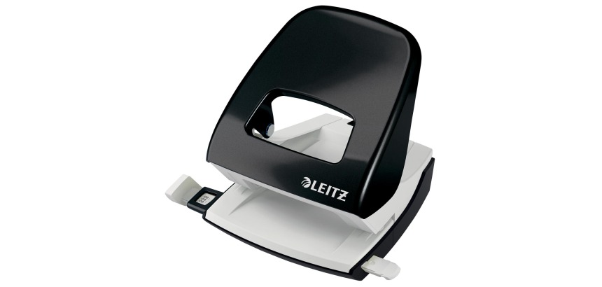 Leitz NeXXt Series WOW Office Hole Punch, 30 sheets, black, blister