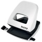 Leitz NeXXt Series WOW Perforateur de bureau, métal, 30 feuilles, perle blanc, blister