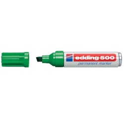Marqueur edding 500 biseau 2-7mm vert