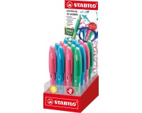 STABILO EASYbirdy stylo plume 3D Wildlife, présentoir de 16 pièces