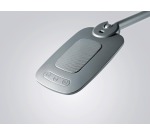 Hansa lampe de bureau E-Motion, LED, argent