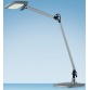 Hansa bureaulamp E-Motion, LED, zilver