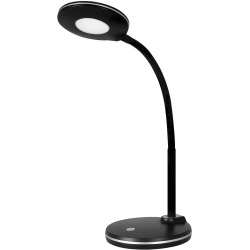 Hansa lampe de bureau Splash, LED, noir