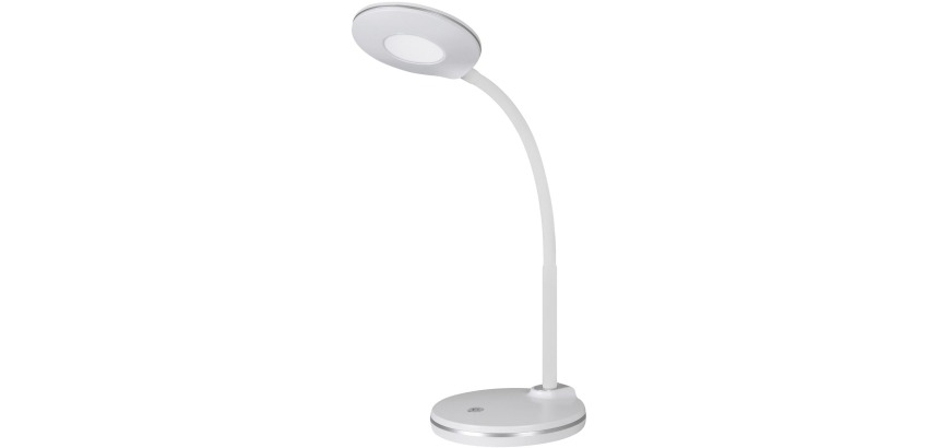 Hansa Splash LED desk lamp, white