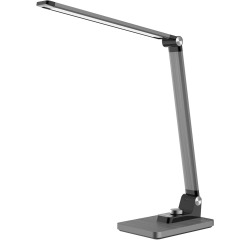Hansa lampe de bureau Breeze, LED, gris