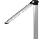 Hansa Breeze desk lamp, LED, silver