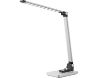 Hansa Breeze desk lamp, LED, silver