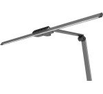 Hansa Flow desk lamp, LED, gray