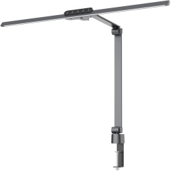 Hansa bureaulamp Flow, LED, grijs