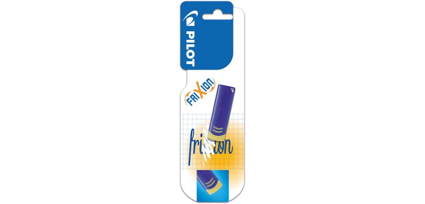 Pilot Frixion gum, blauw, blister van 1 stuk
