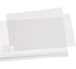 Durable waterproof self-adhesive display sleeve, A4 size, pack of 5 pieces