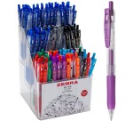 ZEBRA Sarasa Clip Gel-Tintenroller, 0,7 mm, 8 verschiedene Farben