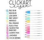 ZEBRA Clickart feutre, 12 pièces, couleurs assorties