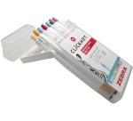 ZEBRA Clickart feutre, 12 pièces, couleurs assorties