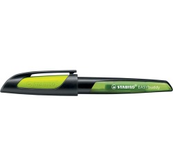 Stylo plume EASYbuddy M, droitiers, noir/citron vert