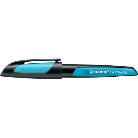 Stylo plume EASYbuddy M, droitiers, noir/citron vert