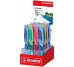 STABILO EASYBuddy stylo plume pastel, présentoir de 16 pièces