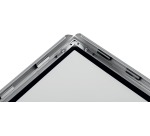 Haltbarer Outdoor-Plakatrahmen, aus Aluminium, silber, wasserdicht, Größe A3
