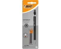 Bic porte-mines Criterium, blister de 1 pièce + 12 recharges (gratuit), noir, 0,7 mm