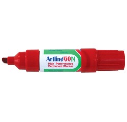 Artline Marqueur permanent 50N rouge