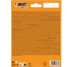 Buntstift BIC Kids Multisurface inklusive Anspitzer, sortiert, Packung mit 10 Stück
