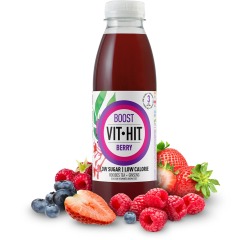 Vit Hit vitaminedrank Boost, flesje van 50 cl, pak van 12 stuks
