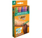 Bic Kids feutres de tatouage temporaire, assortis, set de 5 pièces