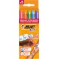 Bic Kids kit de marqueurs de tatouage, assorti, set de 5 stylos et 10 pochoirs