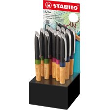 STABILO Grow stylo plume, présentoir de 12 pièces