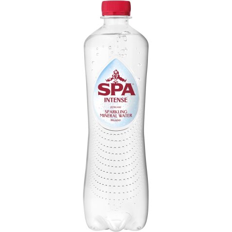 Spa Intense eau, bouteille de 50 cl, paquet de 24 pièces