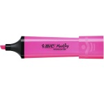 Bic Highlighter Flat, pink