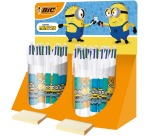 Bic 4 Colours Minions stylo bille 4 couleurs, moyen, 4 couleurs d'encre classique, présentoir de 40 pièce