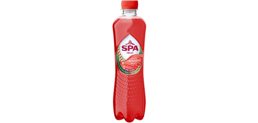 Spa Fruit Sparkling grenadine, bouteille de 40 cl, paquet de 24 pièces