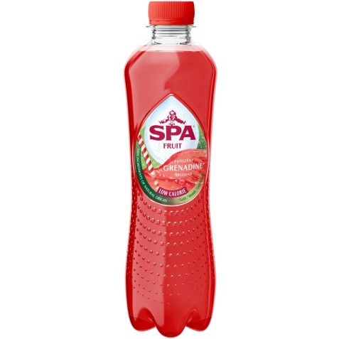 Spa Fruit Sparkling grenadine, fles van 40 cl, pak van 24 stuks