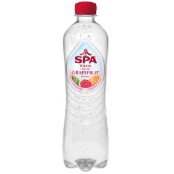 Spa Touch of grapefruit, eau, bouteille de 50 cl, paquet de 24 pièces