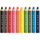 Bic Kids crayon pour tableaux blancs Multi-Surfaces, assorti, étui de 3 pièces + broyeur et toile