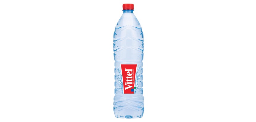 Vittel eau, bouteille de 1,5 l, paquet de 6 pièces