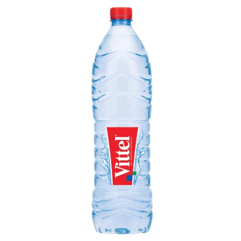 Vittel eau, bouteille de 1,5 l, paquet de 6 pièces