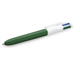 Bic 4 Colours Wood Style ballpoint pen 4 colors, medium, 4 classic ink colors, blister-packed
