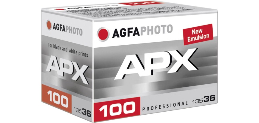 Agfaphoto analoge zwart-witfilm, ISO 100, rol van 36 foto's