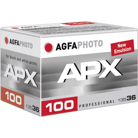 Agfaphoto analoge zwart-witfilm, ISO 100, rol van 36 foto's